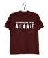 Physics CAT DEAD OR ALIVE The classics Casual Graphic Printed T-Shirt for Men